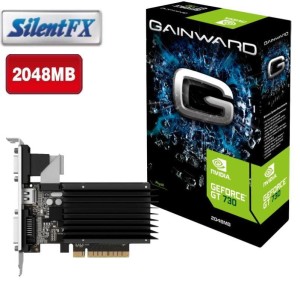 Karta VGA Gainward GT730 2GB DDR3 64bit VGA+DVI+HDMI PCI-E Silent