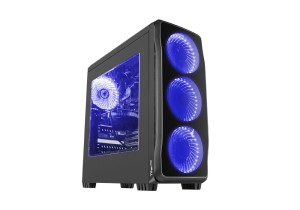 Obudowa Genesis Titan 750 ATX Midi z oknem, USB 3.0 niebieskie podświetlenie