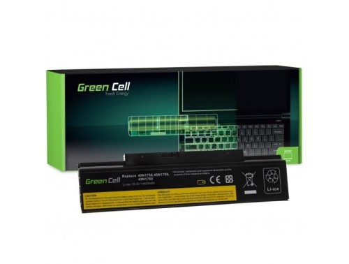 GREEN CELL BATERIA LE80 45N1758 45N1760 DO LENOVO THINKPAD E550 E555 E560 E565 4400MAH 10.8/11.1V - 1170234
