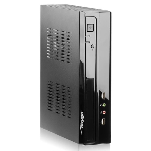 Obudowa mini ITX Akyga AK-730-01BK z zasilaczem 200W PFC - 969949