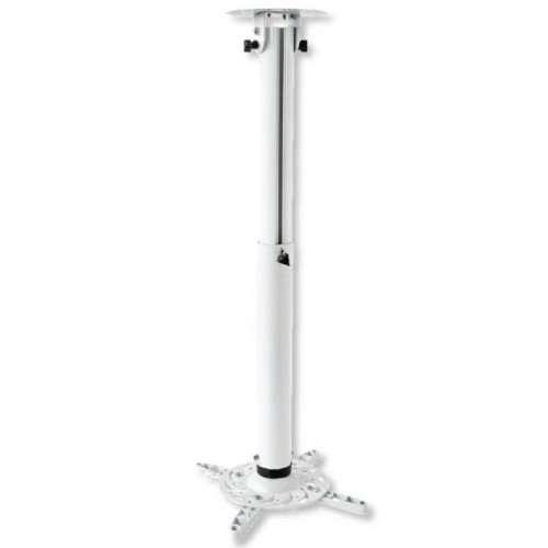 Ramię do projektora Techly 50-77 cm. 15kg, sufitowe, białe - 980178