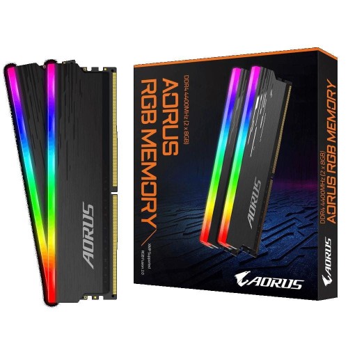 Pamięć DDR4 Gigabyte AORUS RGB 16GB (2x8GB) 4400MHz CL19 1,5V - 978728