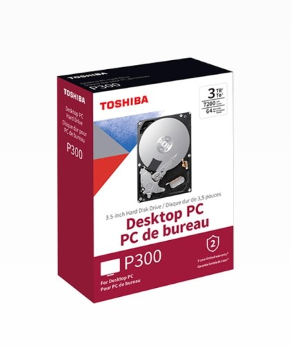 HDD TOSHIBA P300 2TB HDWD220EZSTA 3.5" SATA III - 1318177