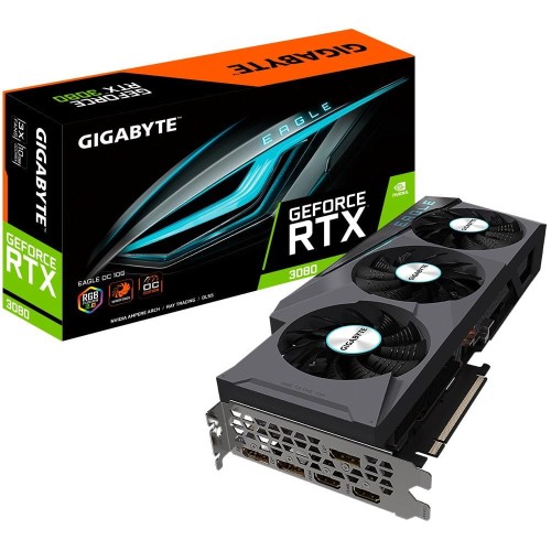 Karta VGA Gigabyte GeForce RTX 3080 EAGLE OC 10G (rev. 2.0) 10GB GDDR6X 320bit 2xHDMI 3xDP PCIe4.0 - 971353
