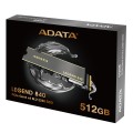 ADATA DYSK SSD LEGEND 840 512GB M.2 2280 PCIe Gen4 x4 - 1176978