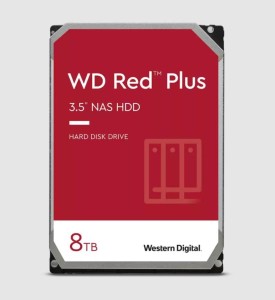 Dysk WD Red™ Plus WD80EFZZ 8TB 3,5" 5640 128MB SATA III