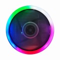 GEMBIRD WENTYLATOR CPU HURACAN ARGB X110, MULTICOLOR LED, 12.4CM, 75W, 4PIN - 1309657