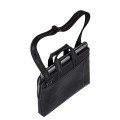 RIVACASE TORBA NA LAPTOP 13,3" ORLY, CZARNA, Z MATERIAŁU WODOODPORNEGO, Z KIESZENIAMI NA TABLET 10,1", DOKUMENTY I PORTFEL - 1126577