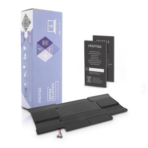 Bateria do laptopa MITSU BC/AP-A1377 (38 Wh; do laptopów Apple) - 753586