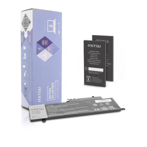 Bateria do laptopa MITSU BC/DE-7347 5BM274 (43 Wh; do laptopów Dell) - 753647