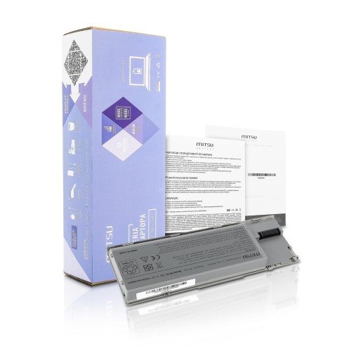 Bateria do laptopa MITSU BC/DE-D620 (49 Wh; do laptopów Dell) - 753943