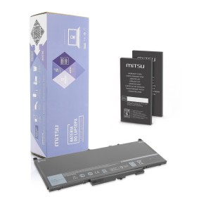 Bateria do laptopa MITSU BC/DE-E7470 5BM293 (55 Wh; do laptopów Dell)