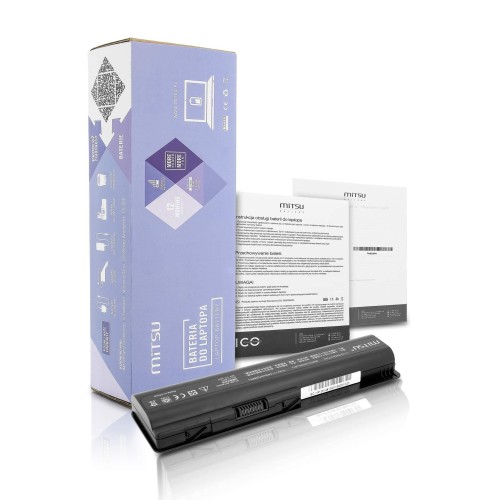 Bateria Mitsu do notebooka HP dv4, dv5, dv6 (10.8V-11.1V) (4400 mAh) - 617758