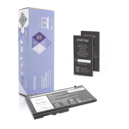 Bateria Mitsu do notebooka Dell Latitude E5250, E5270 (11.4V) (3000 mAh) - 753452