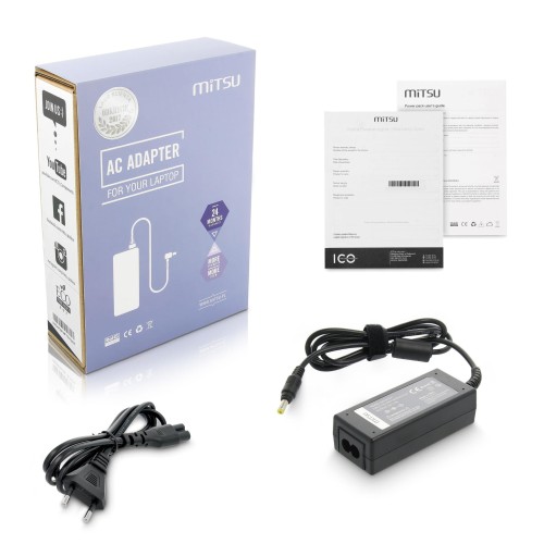 Zasilacz sieciowy Mitsu 12V 3A (4.8x1.7) do notebooka Asus - 807179