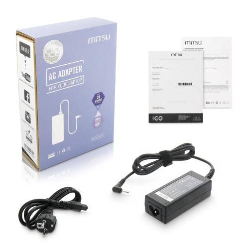 Zasilacz sieciowy Mitsu 19V 2.1A (2.5x0.7) do notebooka Asus - 807306