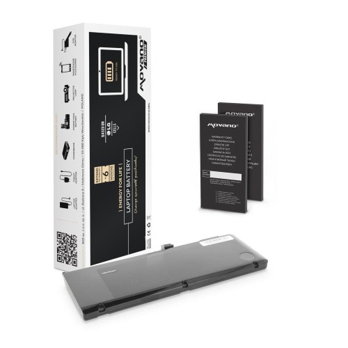 Bateria Movano premium do notebooka Apple MacBook Pro 15" (10.95V) (6600 mAh) - 966394