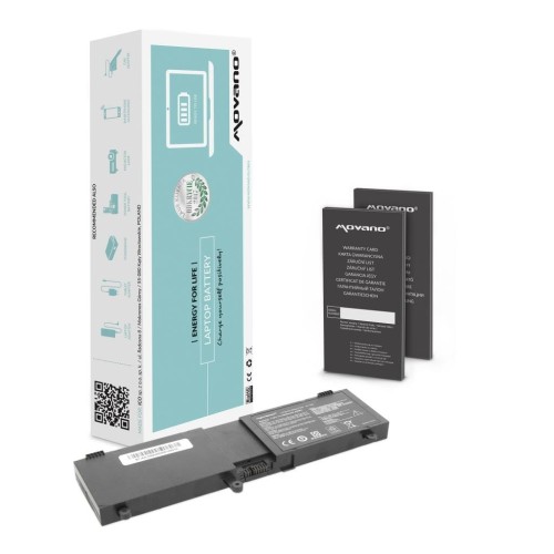 Bateria Movano do notebooka Asus G550, N550, Q550L (15.0V) (3500 mAh) - 966467