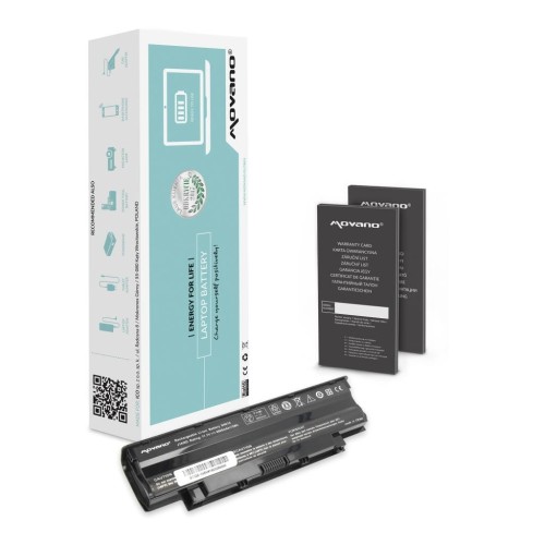 Bateria Movano do notebooka Dell 13R, 14R, 15R (10.8V-11.1V) (6600 mAh) - 966486