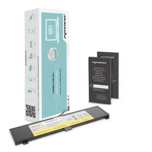Bateria Movano do notebooka Lenovo Y50-70, Y50-80 (7.4V-7.6V) (6400 mAh) - 966592