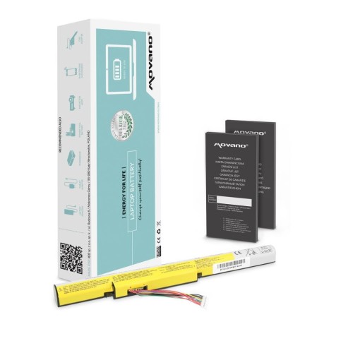 Bateria Movano do notebooka Lenovo IdeaPad Z510 (14.4V-14.8V) (2200 mAh) - 966594