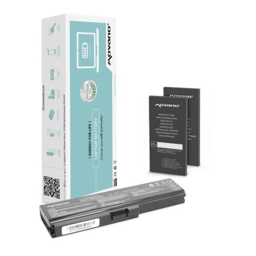 Bateria Movano do notebooka Toshiba M305, M800, U400 (10.8V-11.1V) (4400 mAh) - 966619
