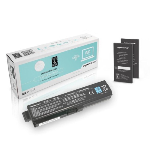 Bateria Movano do notebooka Toshiba L700, L730, L750 (7.2V) (8800 mAh) - 966621