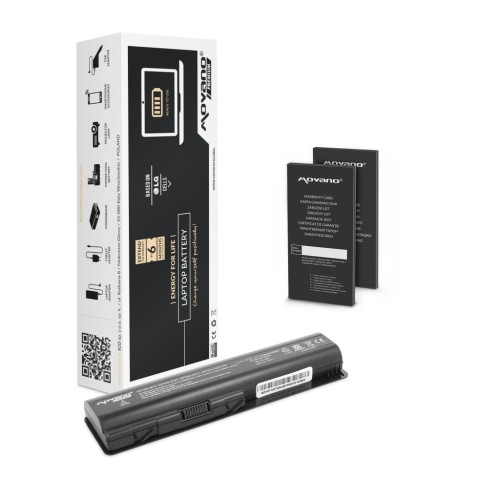 Bateria Movano Premium do notebooka HP dv4, dv5 (10.8V-11.1V) (5200 mAh) - 966640