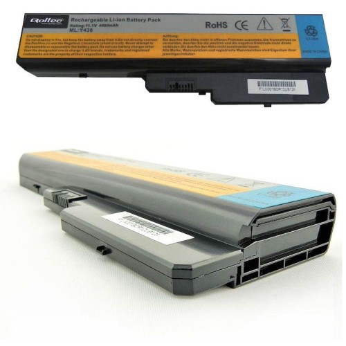 Bateria Qoltec do notebooka - LENOVO IdeaPad V430a,4400mAh,11,1V - 967830