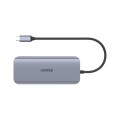 Hub USB-C Unitek D1026B 3xUSB 3.1, PD, HDMI, SD, VGA, RJ45 - 860060