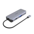 Hub USB-C Unitek D1026B 3xUSB 3.1, PD, HDMI, SD, VGA, RJ45 - 860059