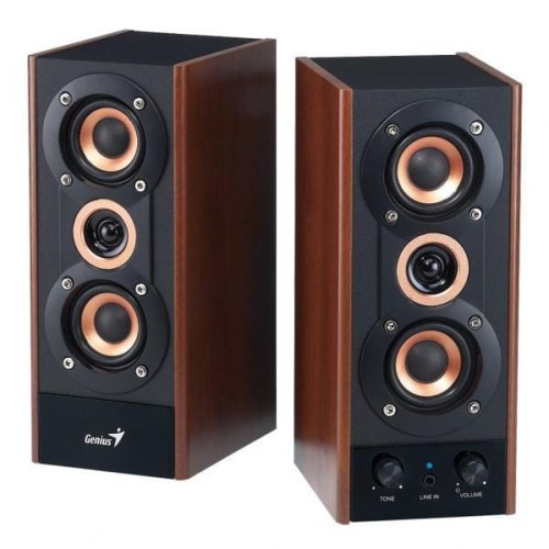 Głośniki komputerowe Genius SP-HF 800A Wood 20W - 1207412