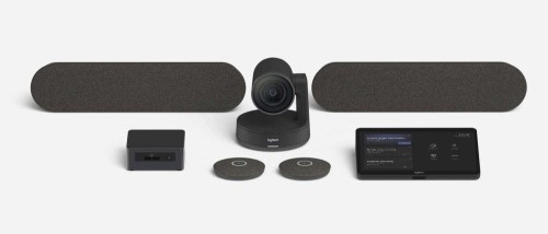 System wideokonferencji Logitech Room Solution for Teams -Large czarny - 969298