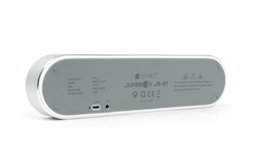 Głośnik bluetooth SNAB SNB023 (2.0; kolor srebrny) - 781936