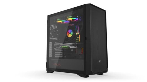 Obudowa KRUX Thea ATX, z oknem, bez zasilacza, czarna - 970098