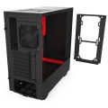 Obudowa NZXT H510 Midi Tower czarno-czerwona z oknem - 773649