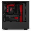 Obudowa NZXT H510 Midi Tower czarno-czerwona z oknem - 773656