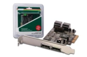 DIGITUS Kontroler PCI-E do eSATA III / SATA III 4-portowy, 5 LGW
