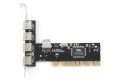KONTROLER GEMBIRD PCI  4PORT USB 2.0 - 620539