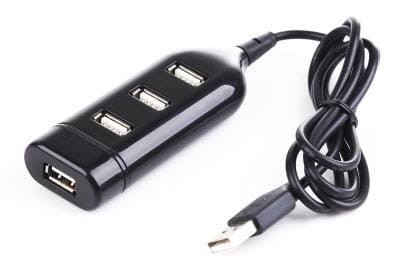 Hub GEMBIRD UHB-CT02 (4x USB 2.0; kolor czarny) - 860044
