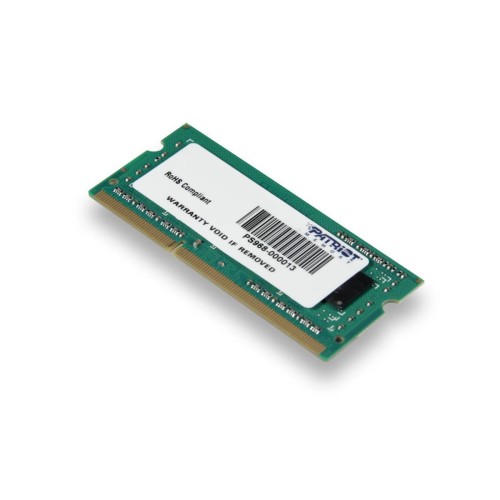 Pamięć Patriot Memory Signature PSD34G160081S (DDR3 SO-DIMM; 1 x 4 GB; 1600 MHz; CL11) - 781059