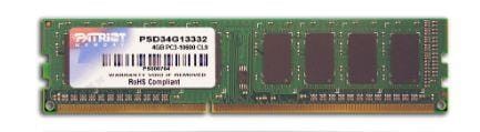Pamięć DDR3 Patriot Signature Line 4GB (1x4GB) 1333MHz CL9 1,5V - 979283