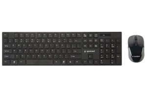 ZESTAW GEMBIRD klawiatura i mysz Gembird KBS-WCH-01 typu "chocolate" wireless