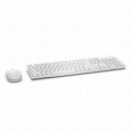 Zestaw klawiatura + mysz membranowa Dell KM636 - US Intl White 580-ADGF (USB 2.0; (US); kolor biały; optyczna) - 783061
