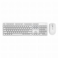 Zestaw klawiatura + mysz membranowa Dell KM636 - US Intl White 580-ADGF (USB 2.0; (US); kolor biały; optyczna) - 783060