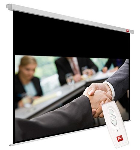 Ekran projekcyjny elektryczny AVTEK BUSINESS ELECTRIC 200 (sufitowy, ścienny; rozwijane bezprzewodowo, rozwijane elektrycznie; 195 x 122 cm; 16:10; 90") - 793625