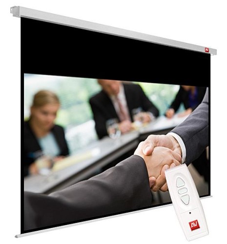 Ekran projekcyjny elektryczny AVTEK BUSINESS ELECTRIC 270 (sufitowy, ścienny; rozwijane bezprzewodowo, rozwijane elektrycznie; 260 x162 cm; 16:10; 120") - 793631