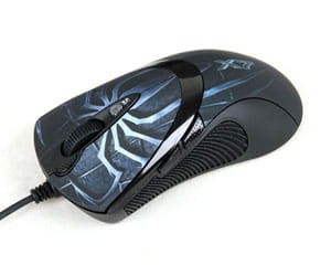 Mysz komputerowa A4 TECH Evo XGame Laser Oscar X747 Brown Fire A4TMYS29980 (laserowa; 3600 DPI; kolor brązowy) - 1067506