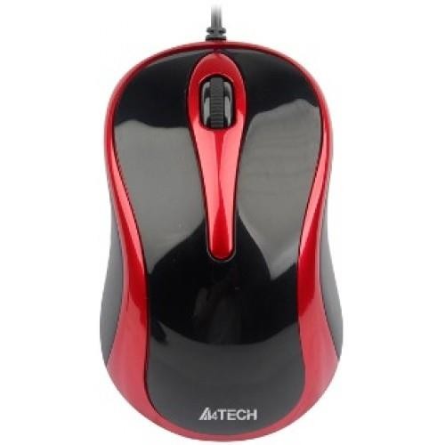 Mysz A4 TECH V-Track N-350-2 A4TMYS41193 (optyczna; 1000 DPI; kolor czarny) - 784293