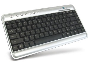 Klawiatura przewodowa A4Tech EVO Slim Ultra USB czarno-srebrna